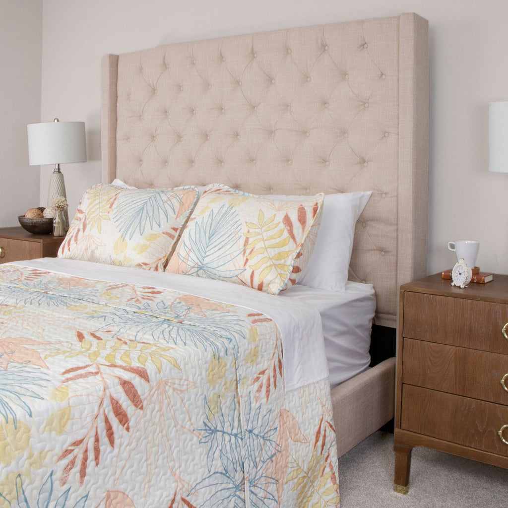 Tropic Leaf Quilt Set