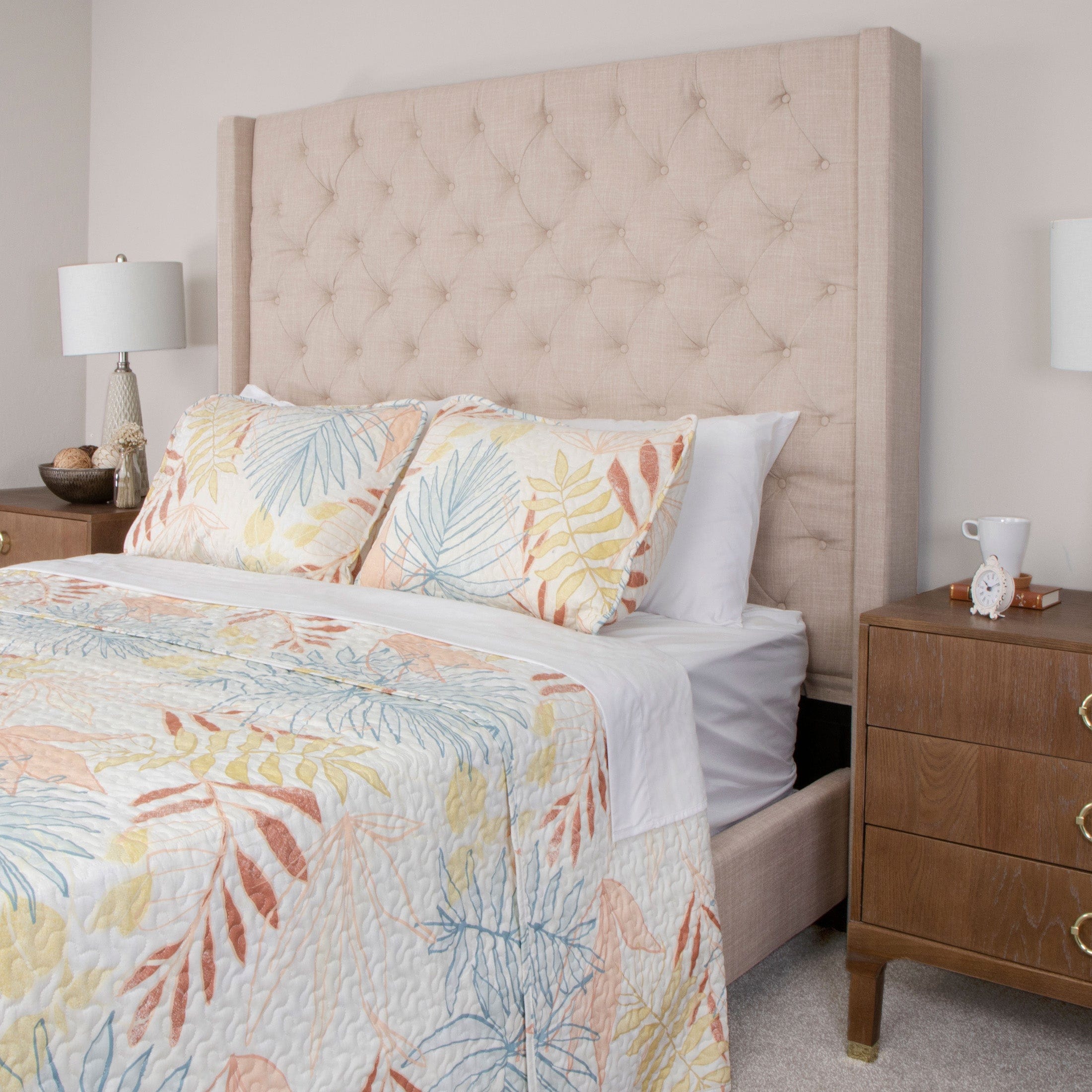 Tropic Leaf Quilt Set