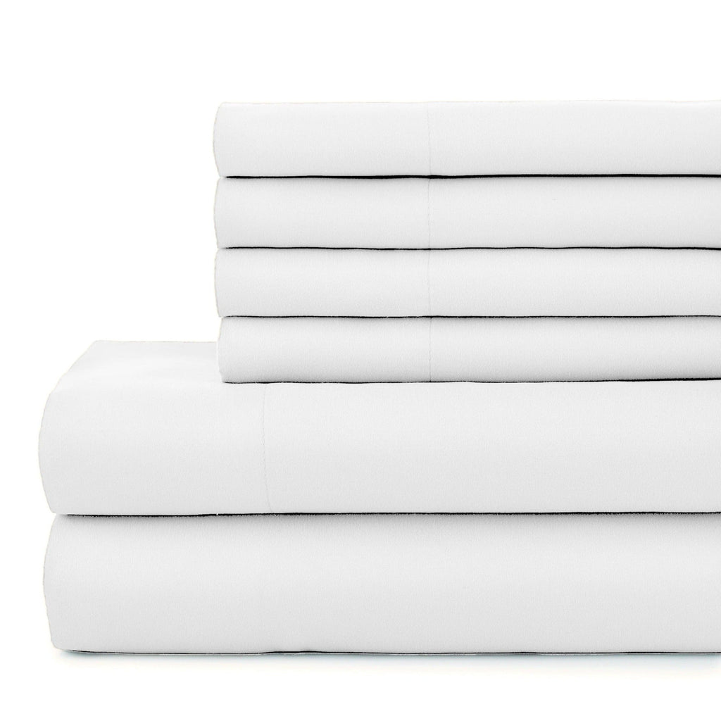 Everyday Essentials 6-Piece Sheet Set in Neutrals