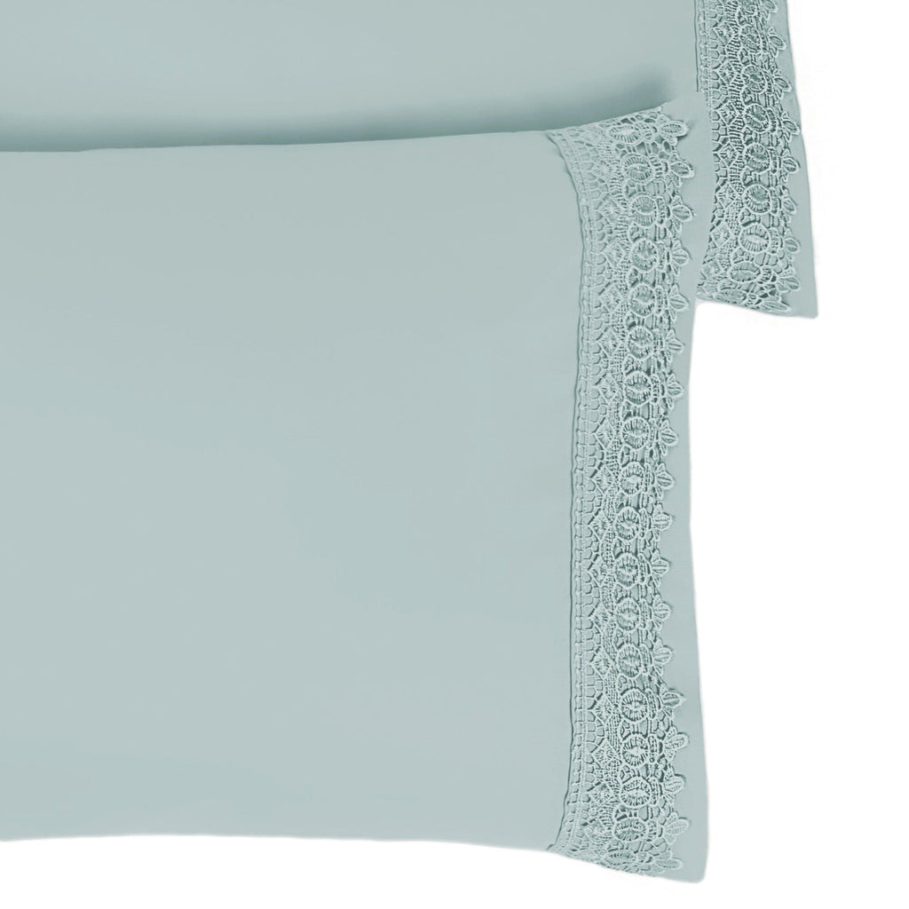 Vilano Lace Hem Pillow Cases