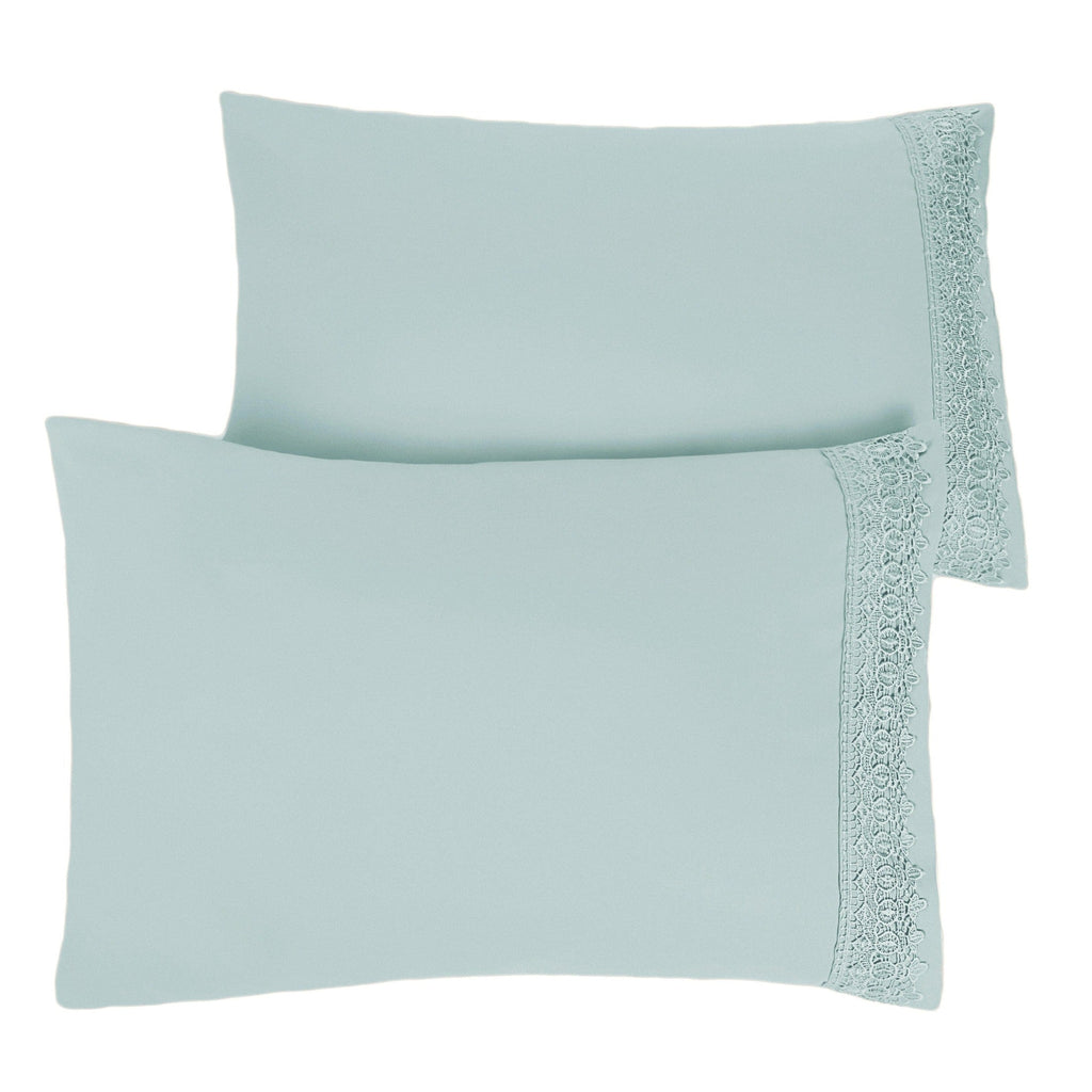 Vilano Lace Hem Pillow Cases