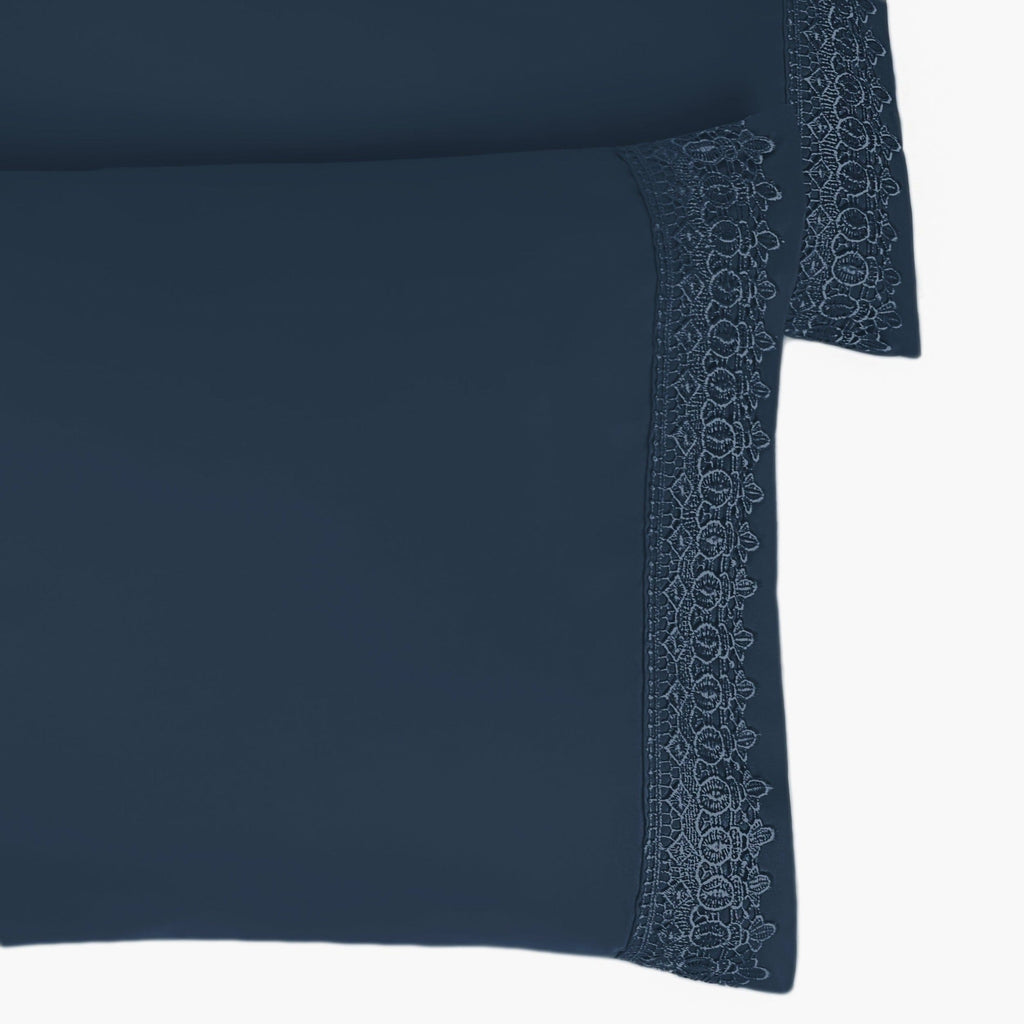 Vilano Lace Hem Pillow Cases