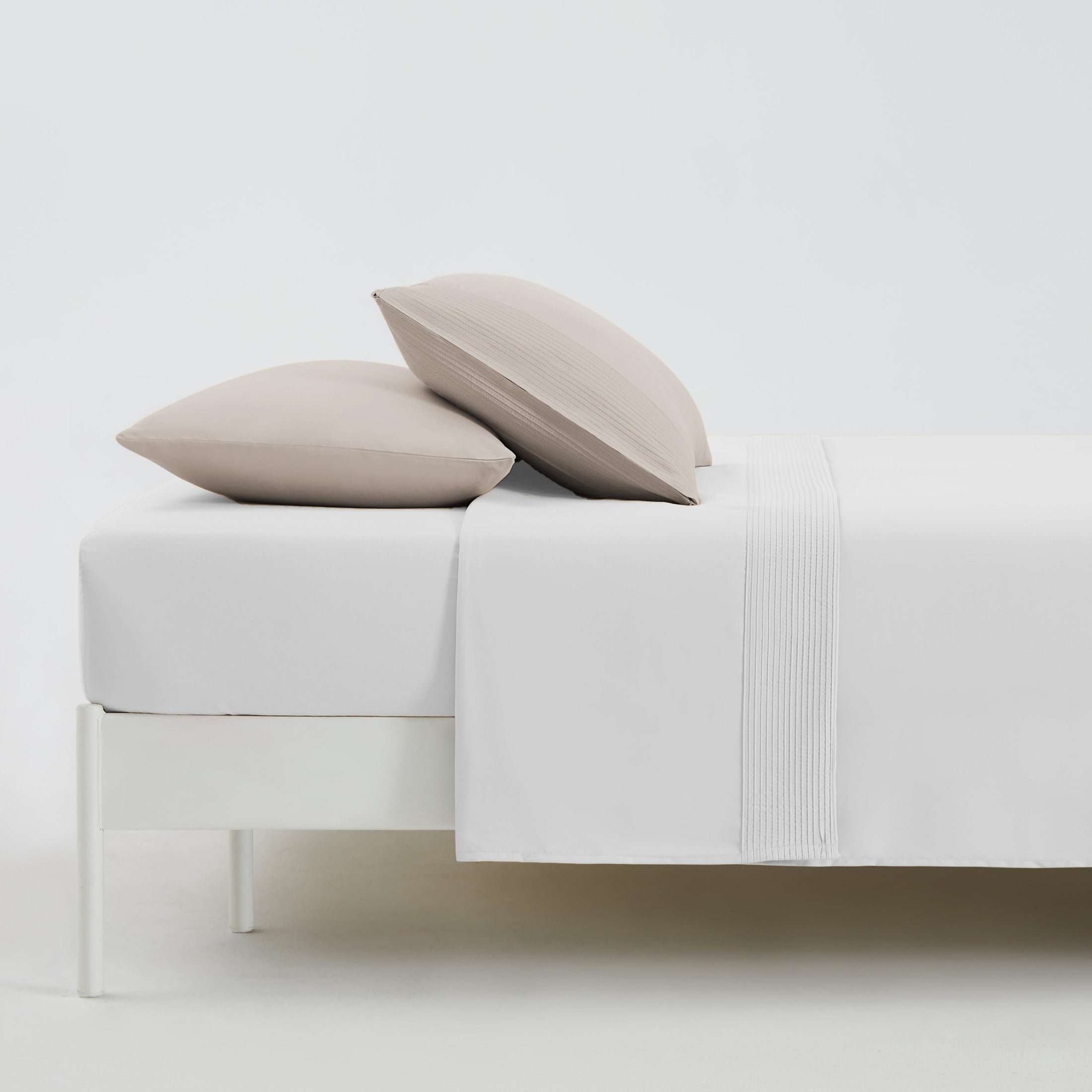 Vilano Extra Deep Pocket Pleated Sheet Set in Earth Tones