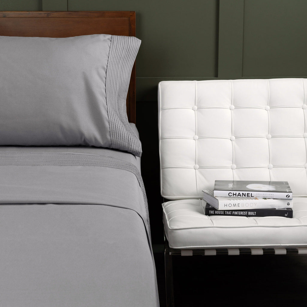 Vilano Extra Deep Pocket Pleated Sheet Set