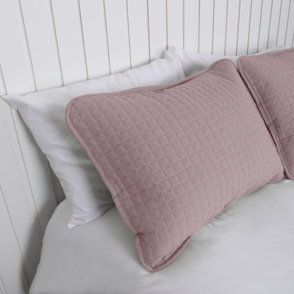 Vilano Quilted Sham and Pillow Covers