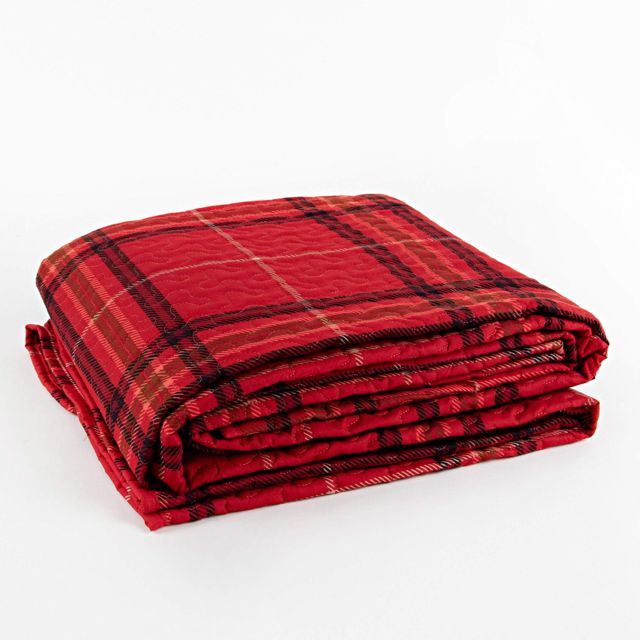 Vilano Plaid Quilt Set