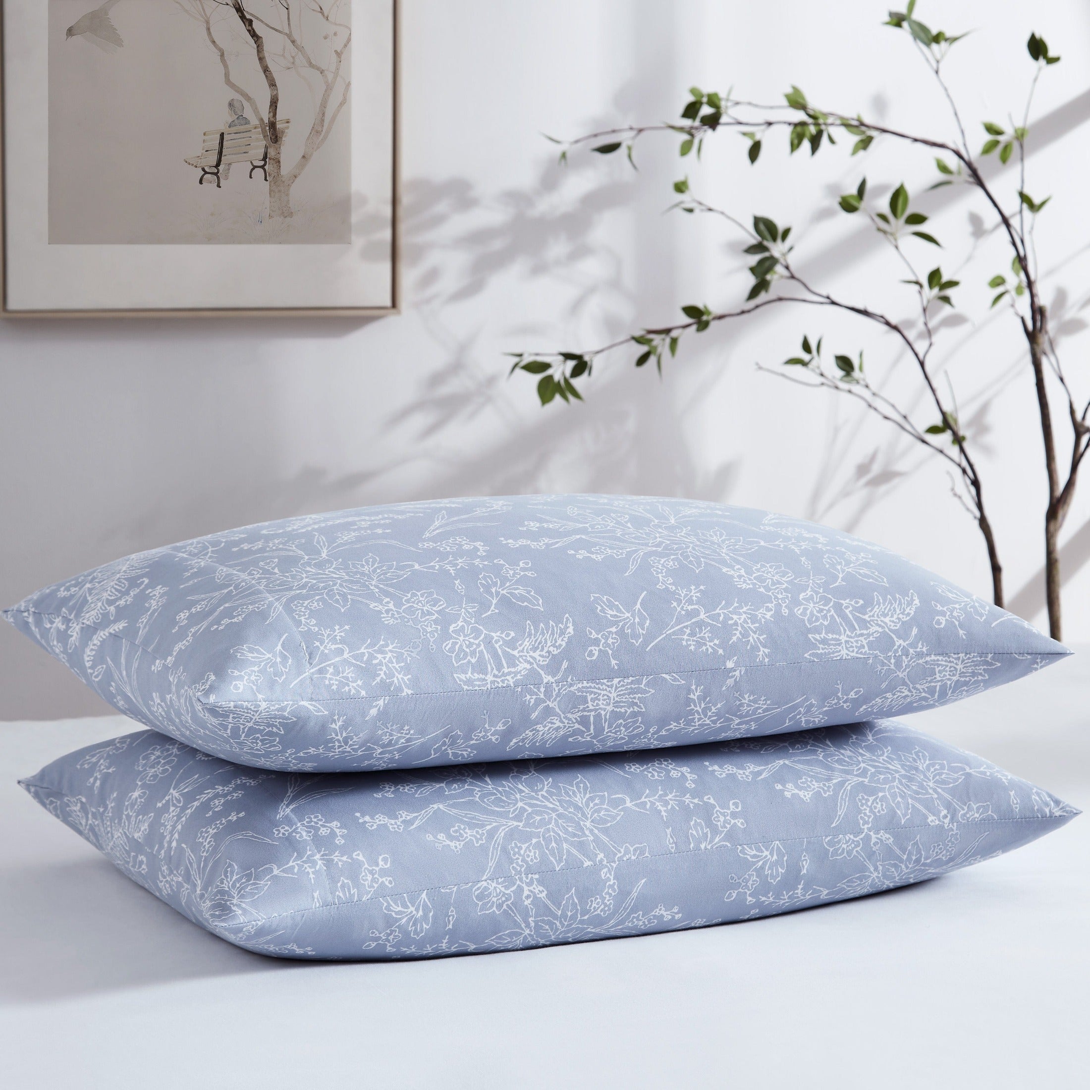 Winter Brush Pillow Cases